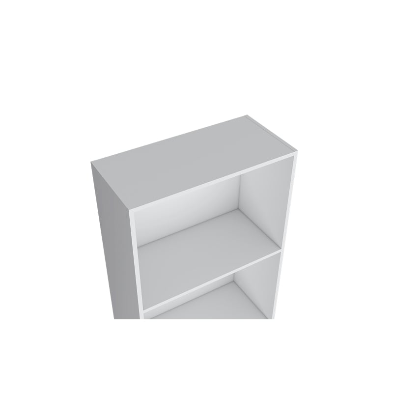 Pemberly Row Modern / Contemporary Bookcase Engineered Wood White