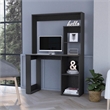 Pemberly Row Modern / Contemporary Desk Engineered Wood Black