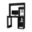 Pemberly Row Modern / Contemporary Desk Engineered Wood Black