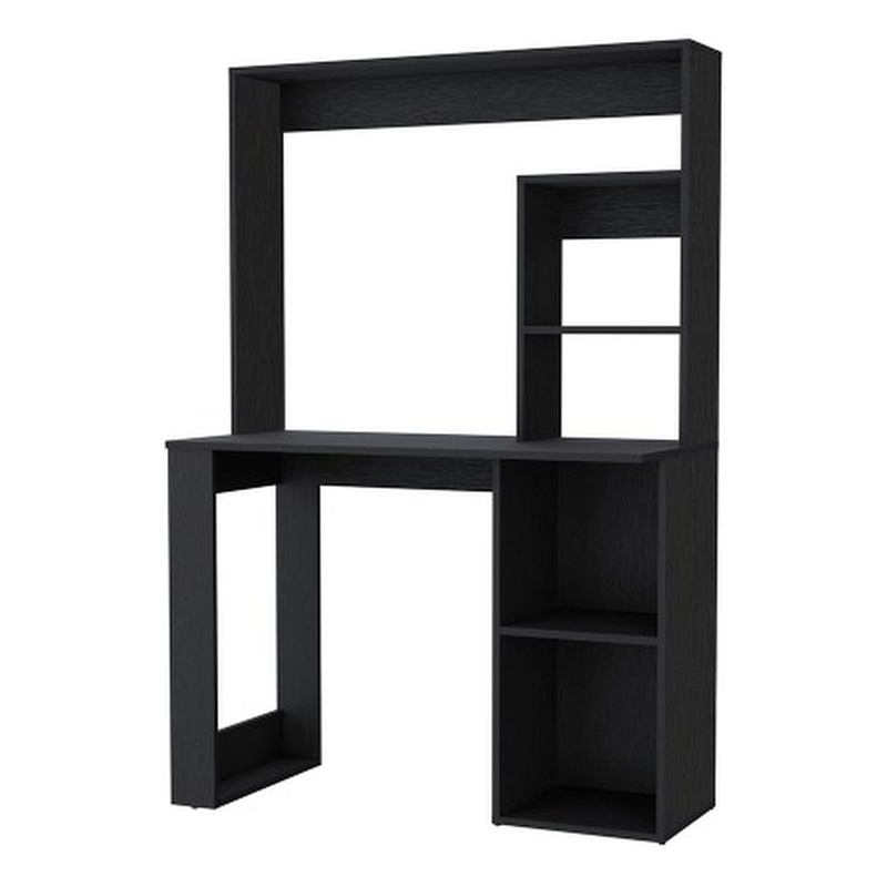 Pemberly Row Modern / Contemporary Desk Engineered Wood Black