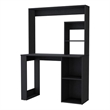 Pemberly Row Modern / Contemporary Desk Engineered Wood Black