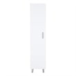 Pemberly Row Contemporary Storage Cabinet Engineered Wood White