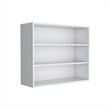 Pemberly Row Contemporary Floating Shelf Engineered Wood White