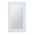 Pemberly Row Contemporary Medicine Cabinet Engineered Wood White