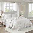 Pemberly Row 3-Piece Polyester Microfiber Coverlet Set - White