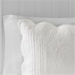 Pemberly Row 3-Piece Polyester Microfiber Coverlet Set - White