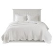 Pemberly Row 3-Piece Polyester Microfiber Coverlet Set - White