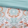 Pemberly Row 6-piece Microfiber Complete Bed and Sheet Set in Blue