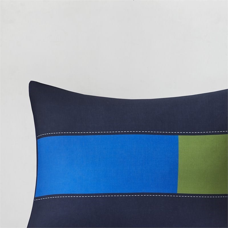 Pemberly Row 5-piece Cotton Printed Comforter Set in Multi-Color