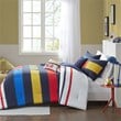 Pemberly Row 5-piece Cotton Printed Comforter Set in Multi-Color