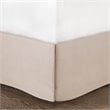 Pemberly Row Contemporary Polyester Microfiber Daybed Cover Set in Pink