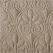 Pemberly Row Traditional 100 Percent Polyester Fitted Bedspread in Brown