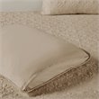 Pemberly Row Traditional 100 Percent Polyester Fitted Bedspread in Brown