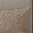 Pemberly Row Traditional 100 Percent Polyester Fitted Bedspread in Brown