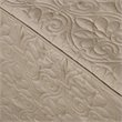 Pemberly Row Traditional 100 Percent Polyester Fitted Bedspread in Brown
