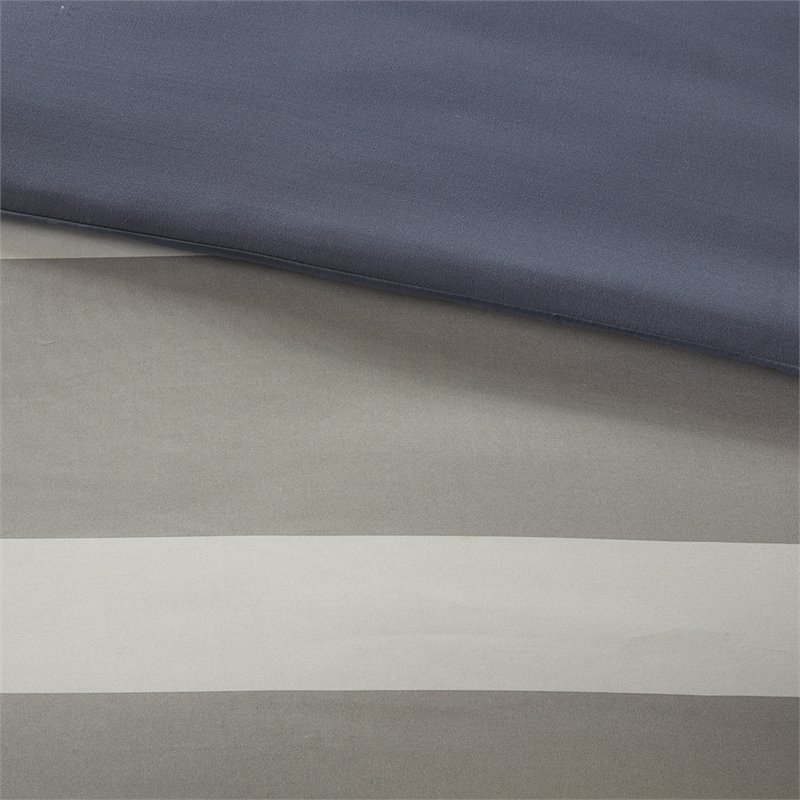 Pemberly Row 6-Piece Polyester Comforter and Sheet Set in Blue/Gray