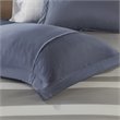 Pemberly Row 6-Piece Polyester Comforter and Sheet Set in Blue/Gray