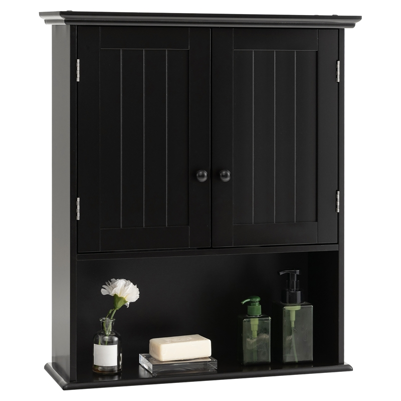 Pemberly Row Wall Mount Bathroom Cabinet Medicine Cabinet Storage Organizer