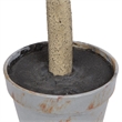 Pemberly Row Contemporary 8' Artificial Green Olive Tree in Pot