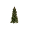 Pemberly Row Douglas Fir Artificial Slim Christmas Tree Warm White LED Lights