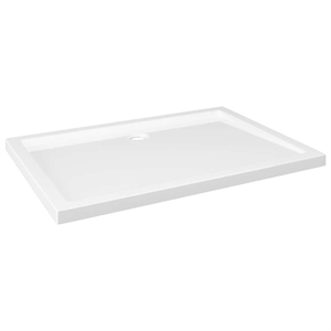Pemberly Row 27.6&quotX39.4&quot Rectangular Abs Shower Base Tray in White