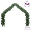 Pemberly Row 16.4' Artificial Greenery Plastic Garland in Green