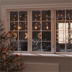 Pemberly Row 138 LED Fairy Plastic Lights with Remote Control Plastic in White
