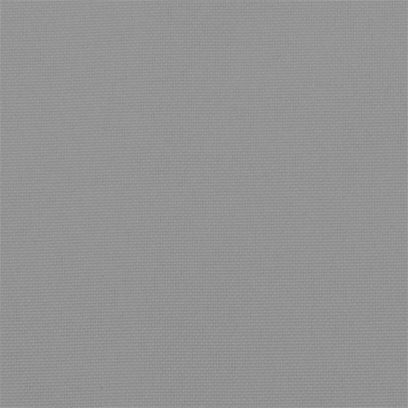 Pemberly Row Polyester Oxford fabric Garden Bench Cushion in Gray (Set of 2)