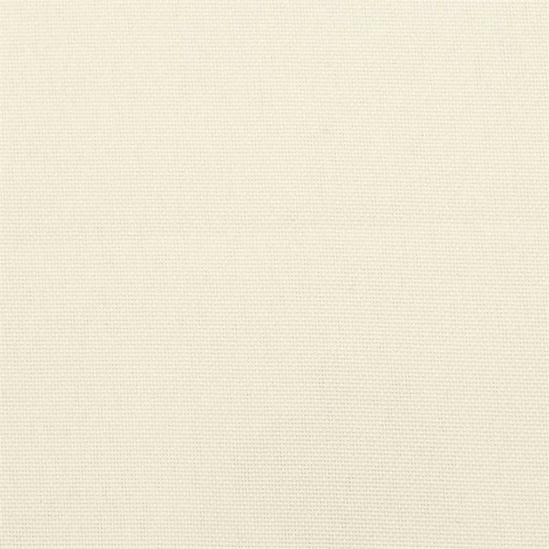 Pemberly Row Contemporary Garden Bench Cushion in Cream White (Set of 2)