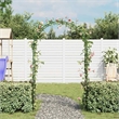 Pemberly Row 2 Pieces Dark Iron Durable Garden Arch in Green