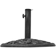 Pemberly Row Standard Cast Iron Umbrella Stand in Black/Green