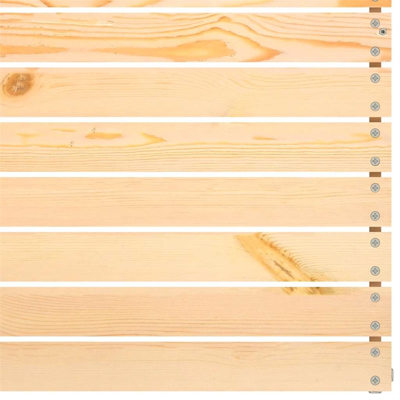 Pemberly Row Polyester 2-Seater Solid Pine Wood Modular Sofa in Gray