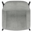 Pemberly Row Modern Velvet and Metal 26