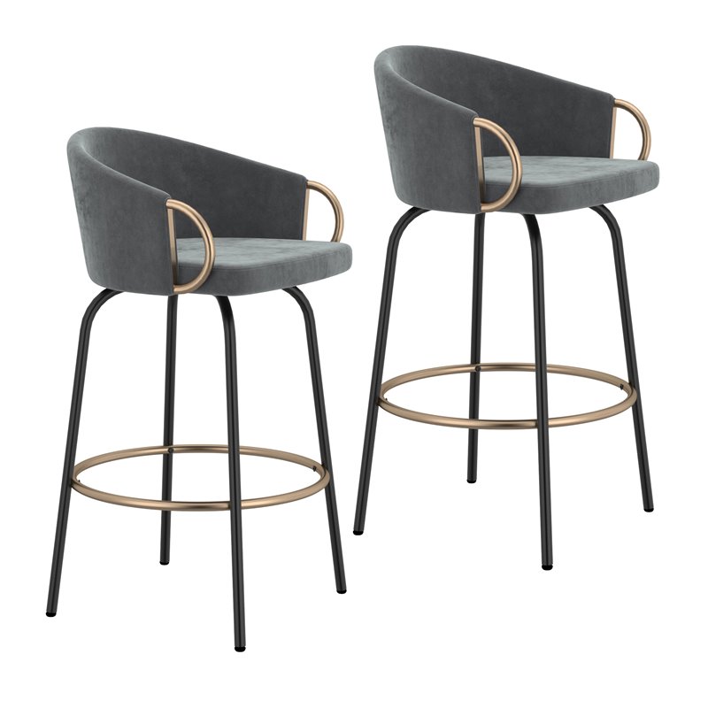 Pemberly Row Velvet and Metal 26
