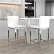 Pemberly Row Faux Leather and Metal 26
