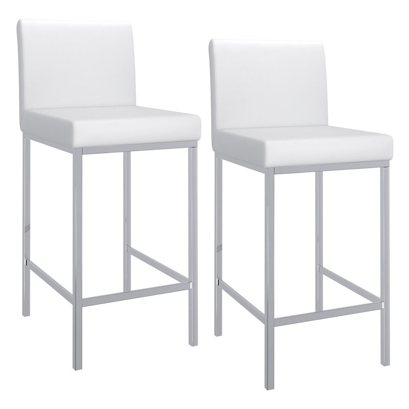 Pemberly Row Faux Leather and Metal 26