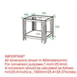 Pemberly Row Contemporary Metal and Glass Large Accent Table Gold