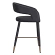 Pemberly Row Faux Leather and Metal 26