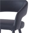Pemberly Row Faux Leather and Metal 26