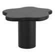 Pemberly Row Contemporary 2pc Coffee Table Set in Black Finish