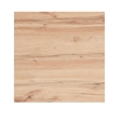 Pemberly Row Contemporary MDF Metal Accent Table Natural Black