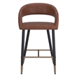 Pemberly Row Faux Leather Metal 26