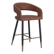 Pemberly Row Faux Leather Metal 26