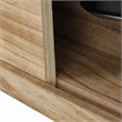 Pemberly Row Wood Wall Hanging Cabinet in Distressed Natural