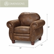 Pemberly Row Traditional 4-piece Microfiber Sleeper Sofa Set in Brown
