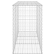 Pemberly Row Gabion Wall with Covers Galvanized Steel 78.7