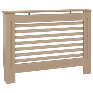 Pemberly Row Durable 44.1&quot MDF Radiator Cover in Light Brown