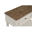 Pemberly Row Traditional Wood Sideboard in Brown & Beige Finish