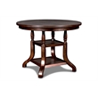 Pemberly Row Traditional 5-Piece Wood Counter Dining Room Set in Espresso