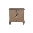 Pemberly Row Traditional Wood 2-Drawer Nightstand in Vintage Mocha